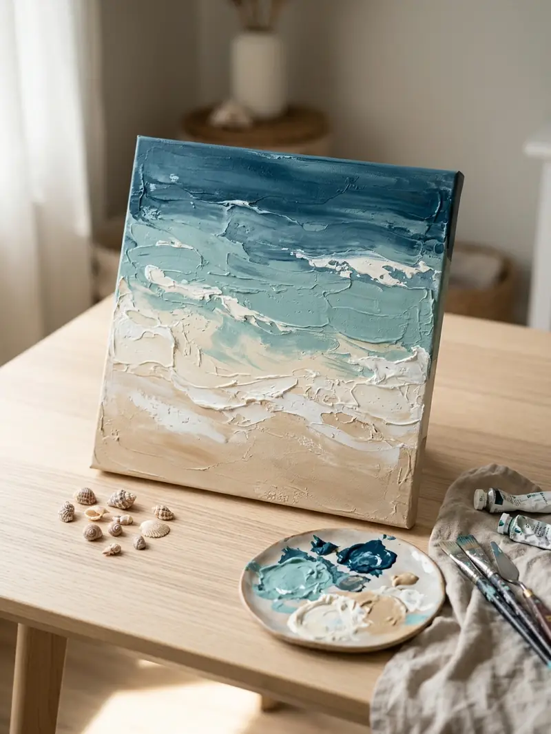 Ocean-Inspired Canvas Art