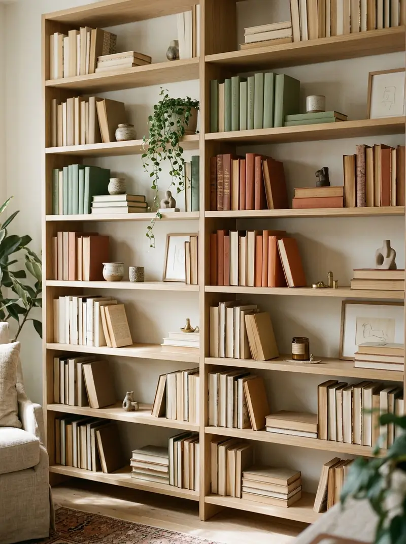 Arrange Books by Color