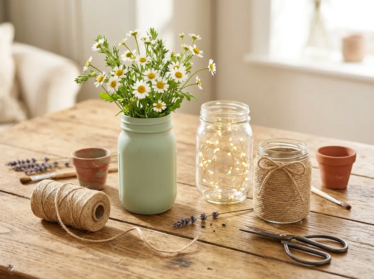 creative jar crafts