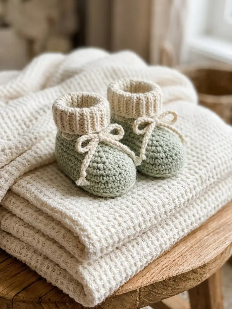 Crochet Baby Booties