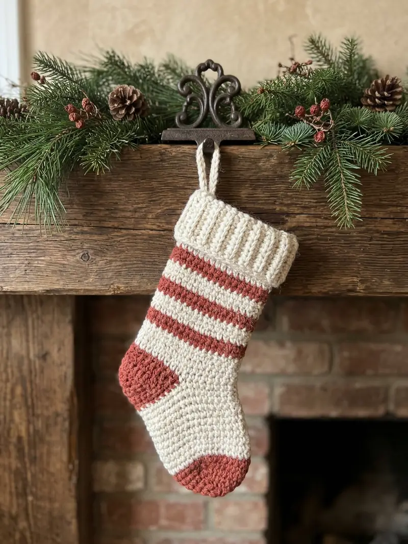 Crochet Christmas Stocking