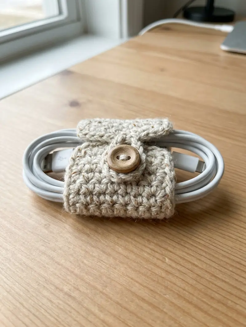 Crochet Cord Keeper