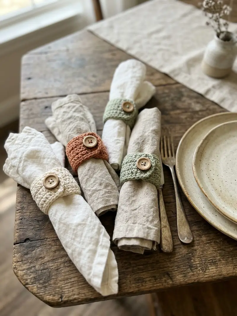 Crochet Napkin Rings
