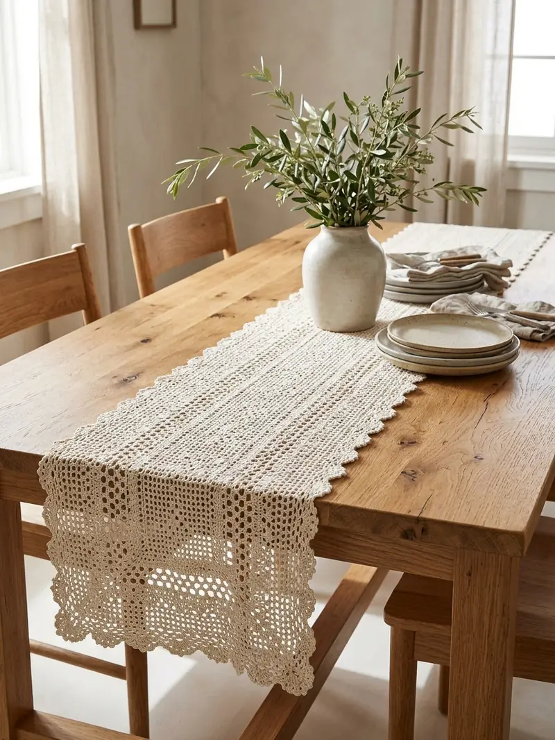 Crochet Table Runner
