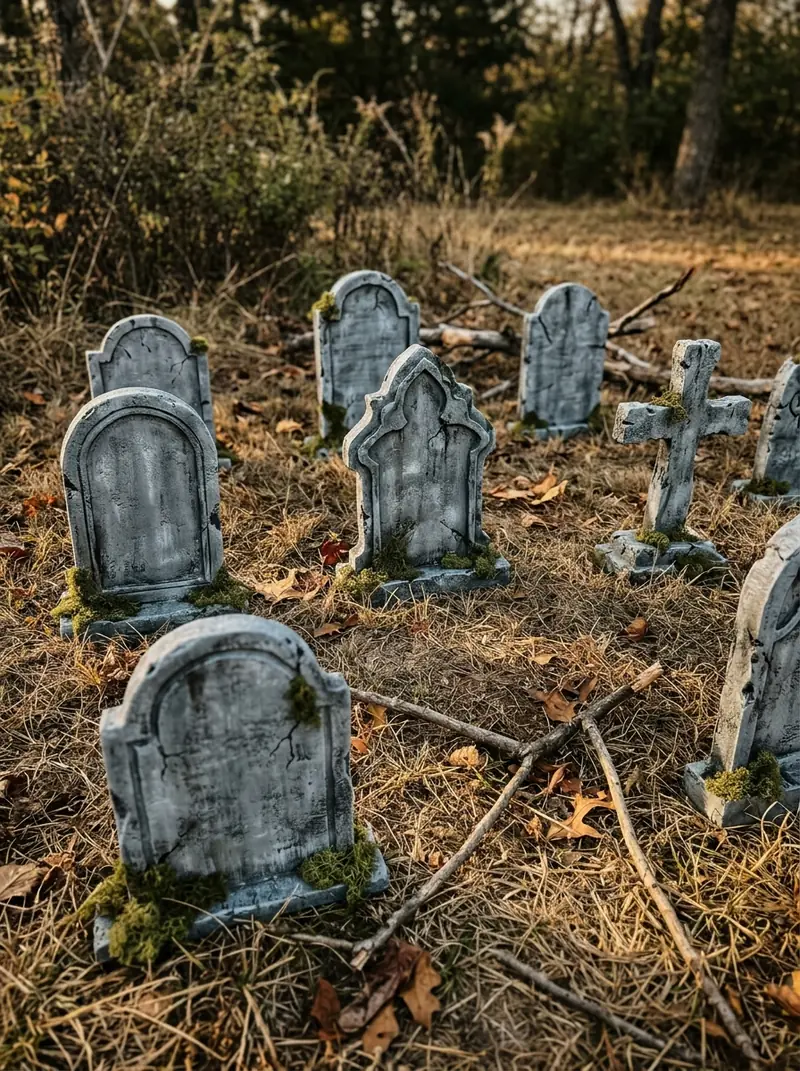 Foam Tombstones