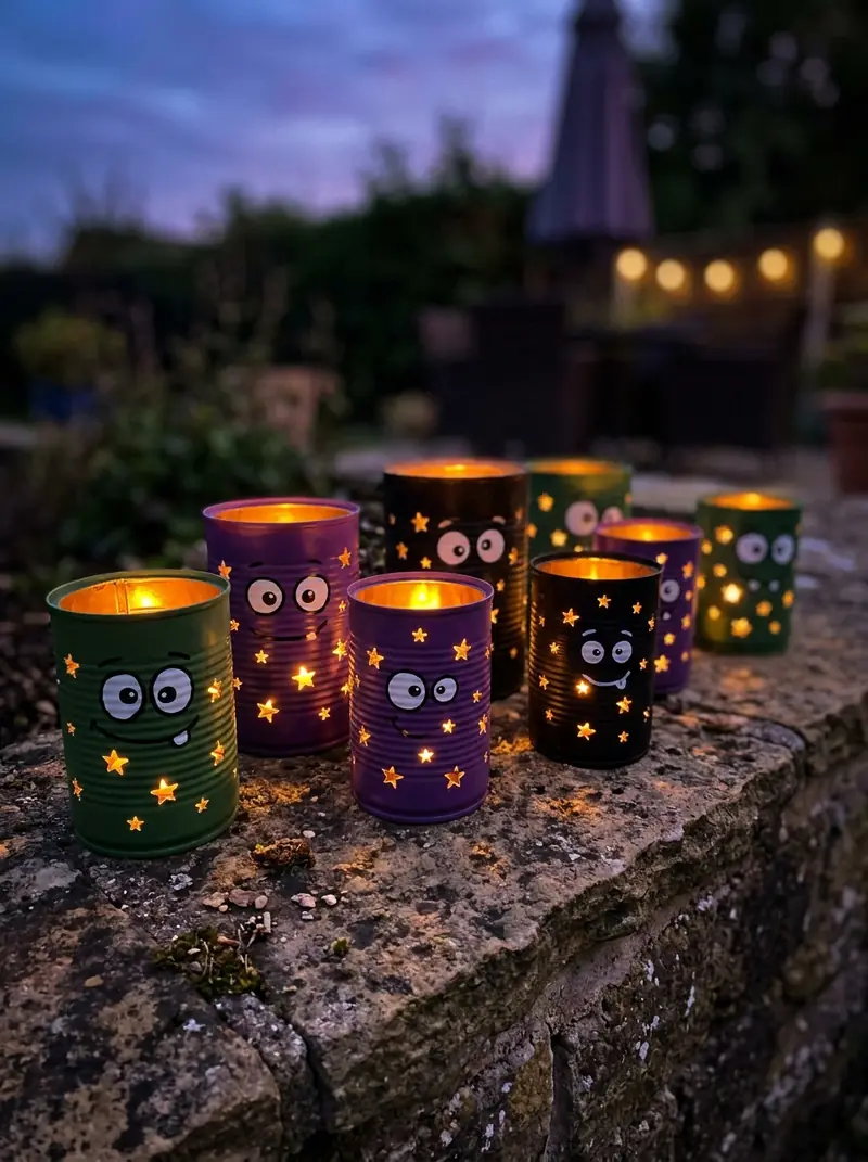 Tin Can Monster Luminaries