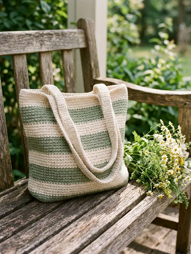Beginner Crochet Tote Bag