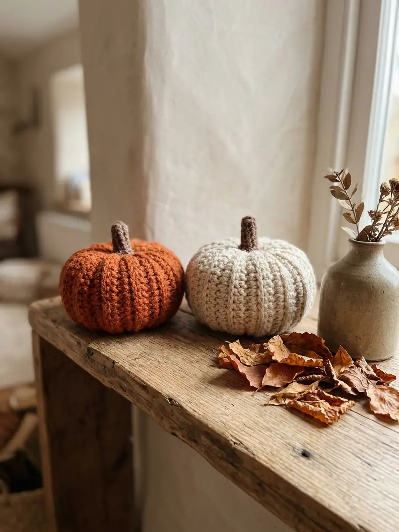 Crochet Pumpkin Decoration