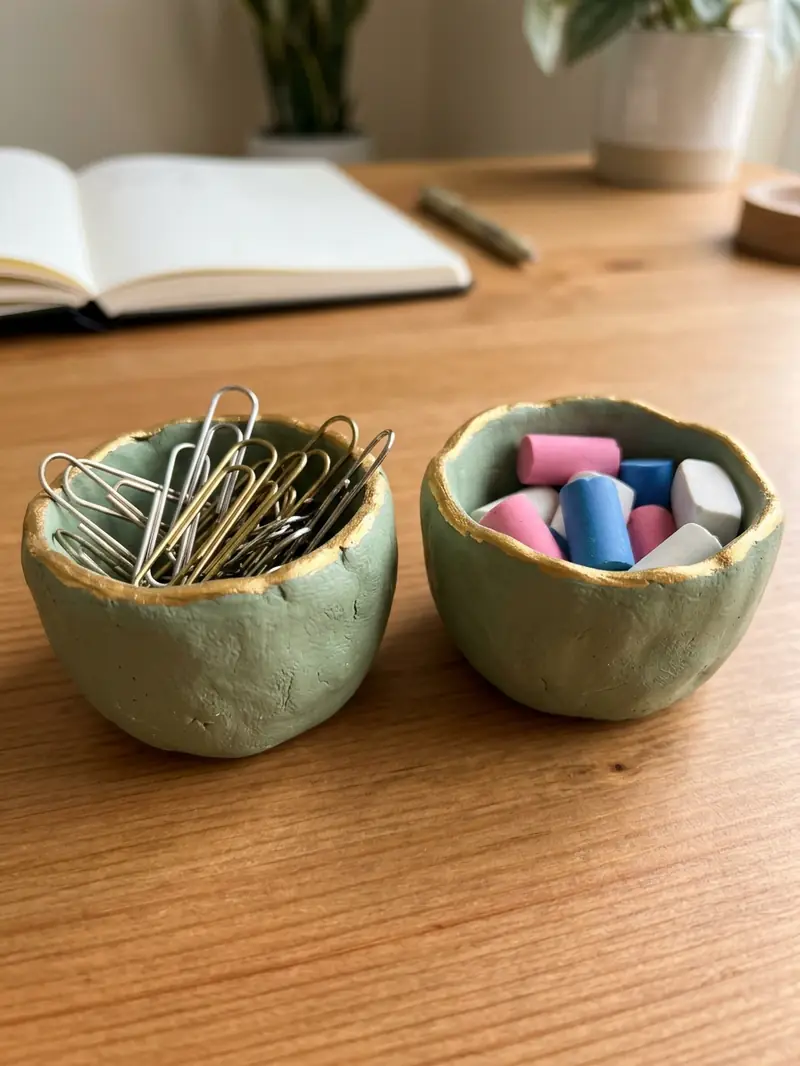 Clay Pinch Pot Trinket Dishes
