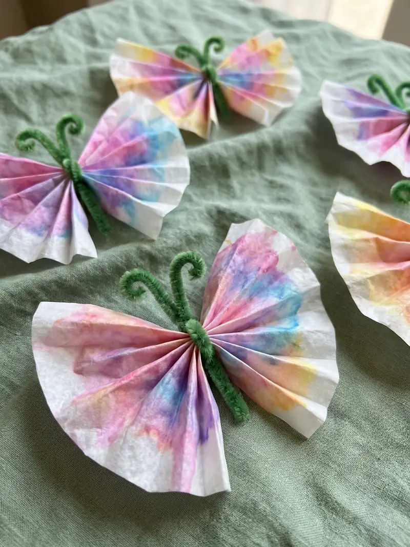 Coffee Filter Butterflies