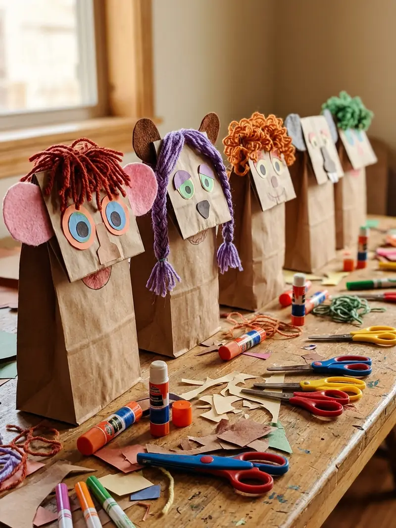Paper Bag Puppets