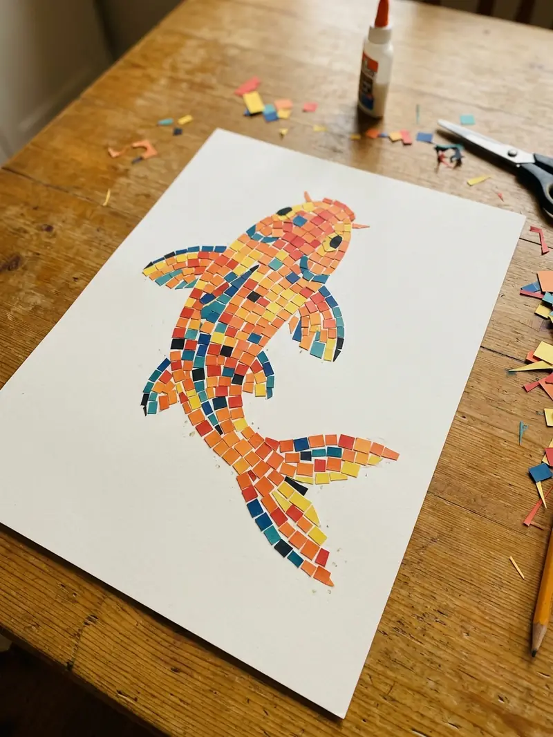 Shape Mosaic Animals
