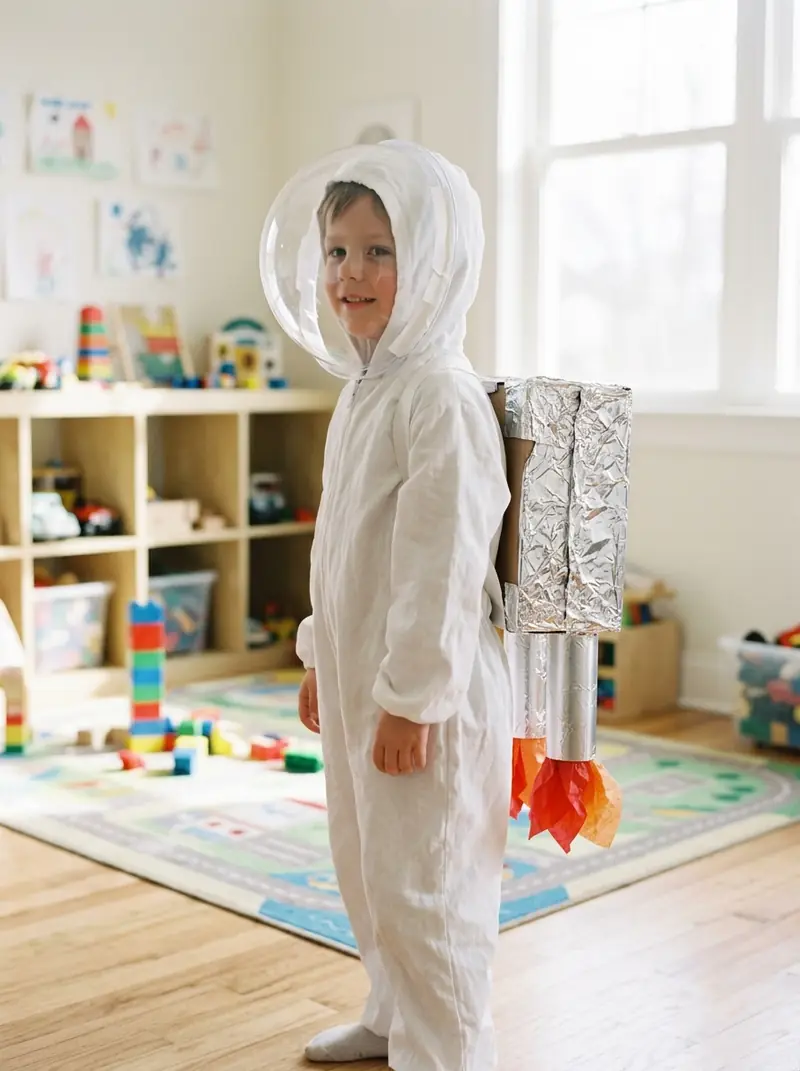 Cardboard Astronaut