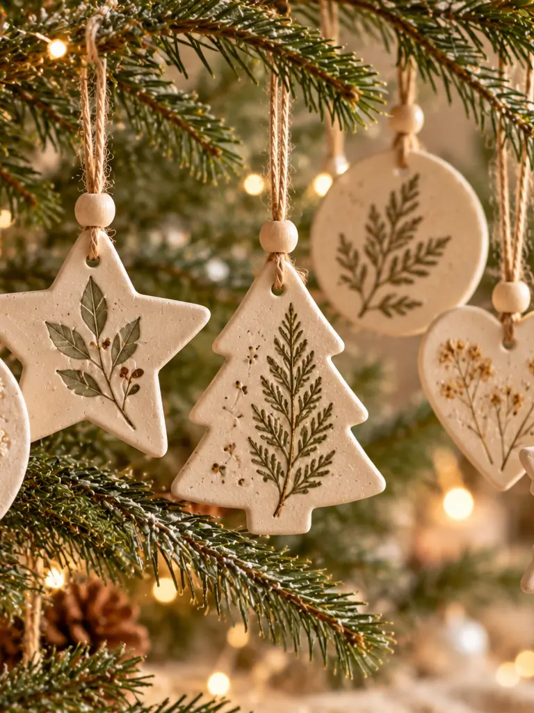Air-Dry Clay Ornaments