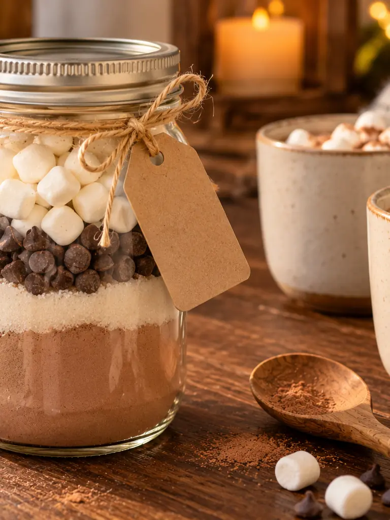 Mason Jar Hot Cocoa Mix