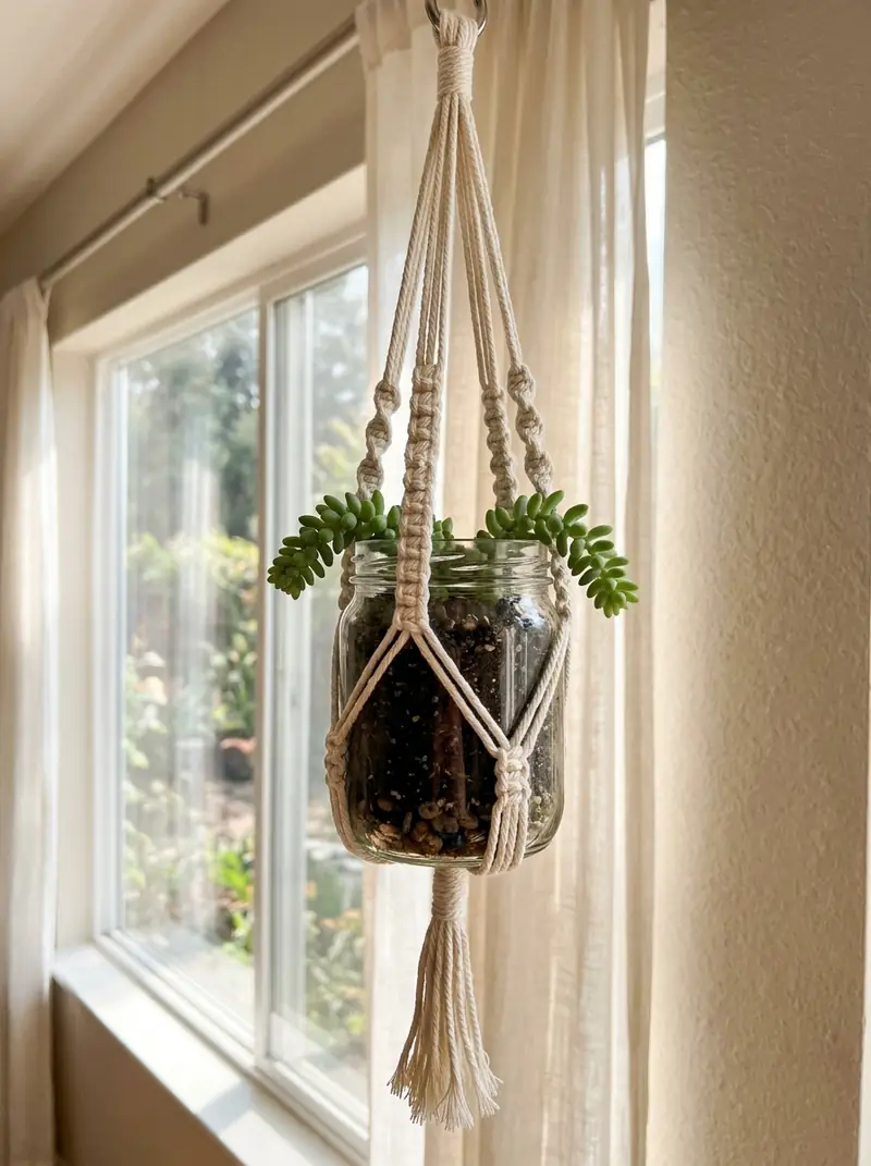Hanging Macrame Plant Hangers