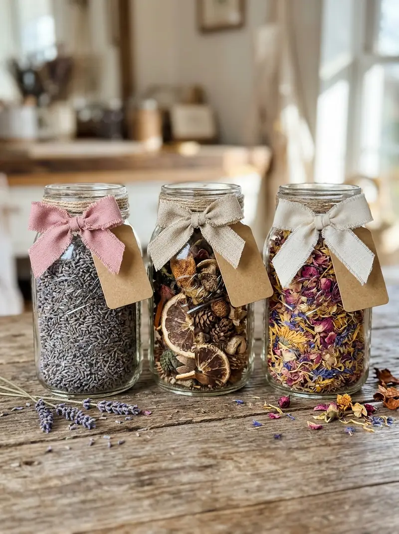 Mason Jar Gift Jars for Home Decor