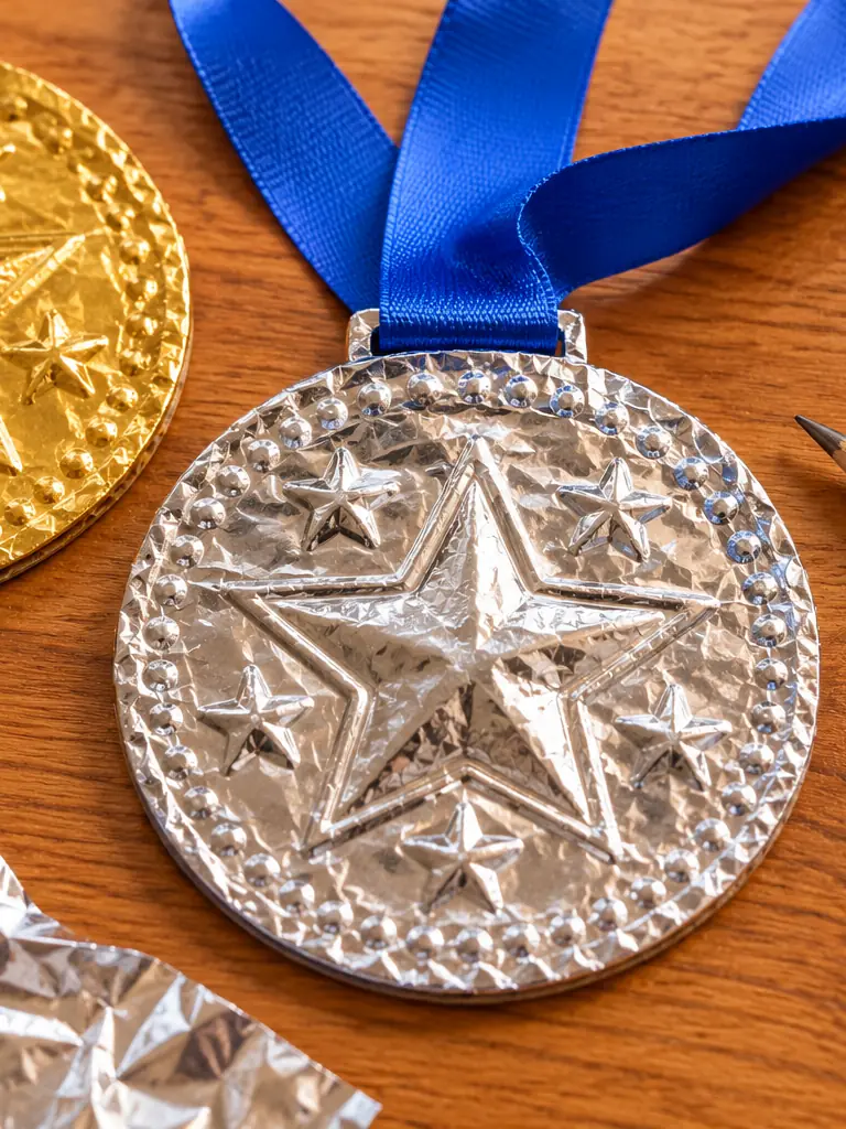 Foil Embossed Medals