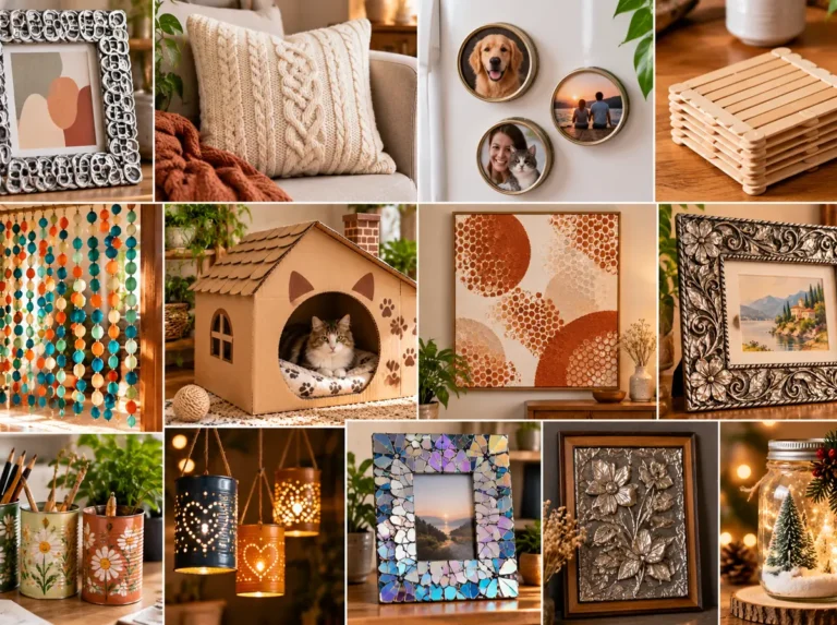 waste material crafts for a creative home